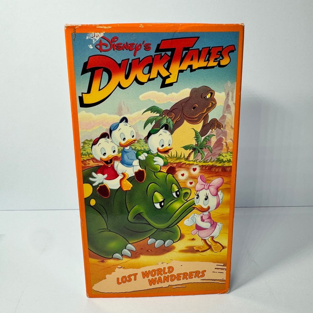 Disney DuckTales Lost World Wanderers VHS 1989 Vintage Episode Tape Collectible